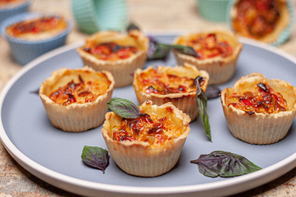 Paprika-Quiches