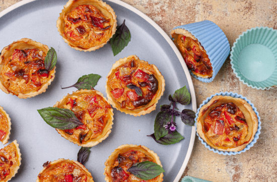 Paprika-Quiches