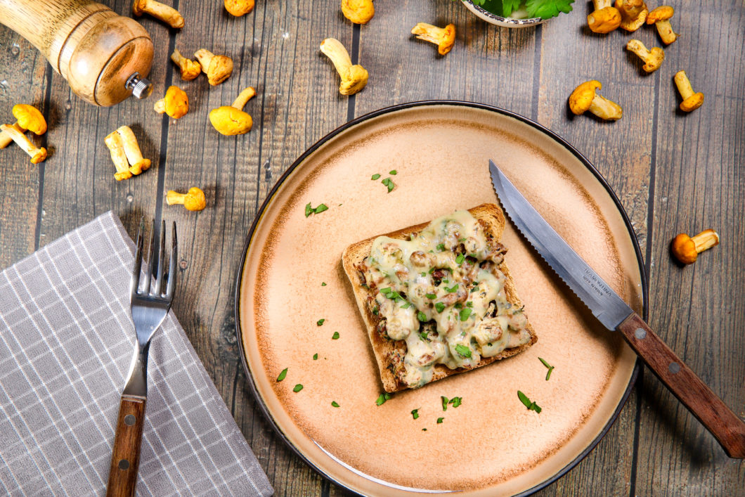 Eierschwammerltoast aus meiner Kindheit